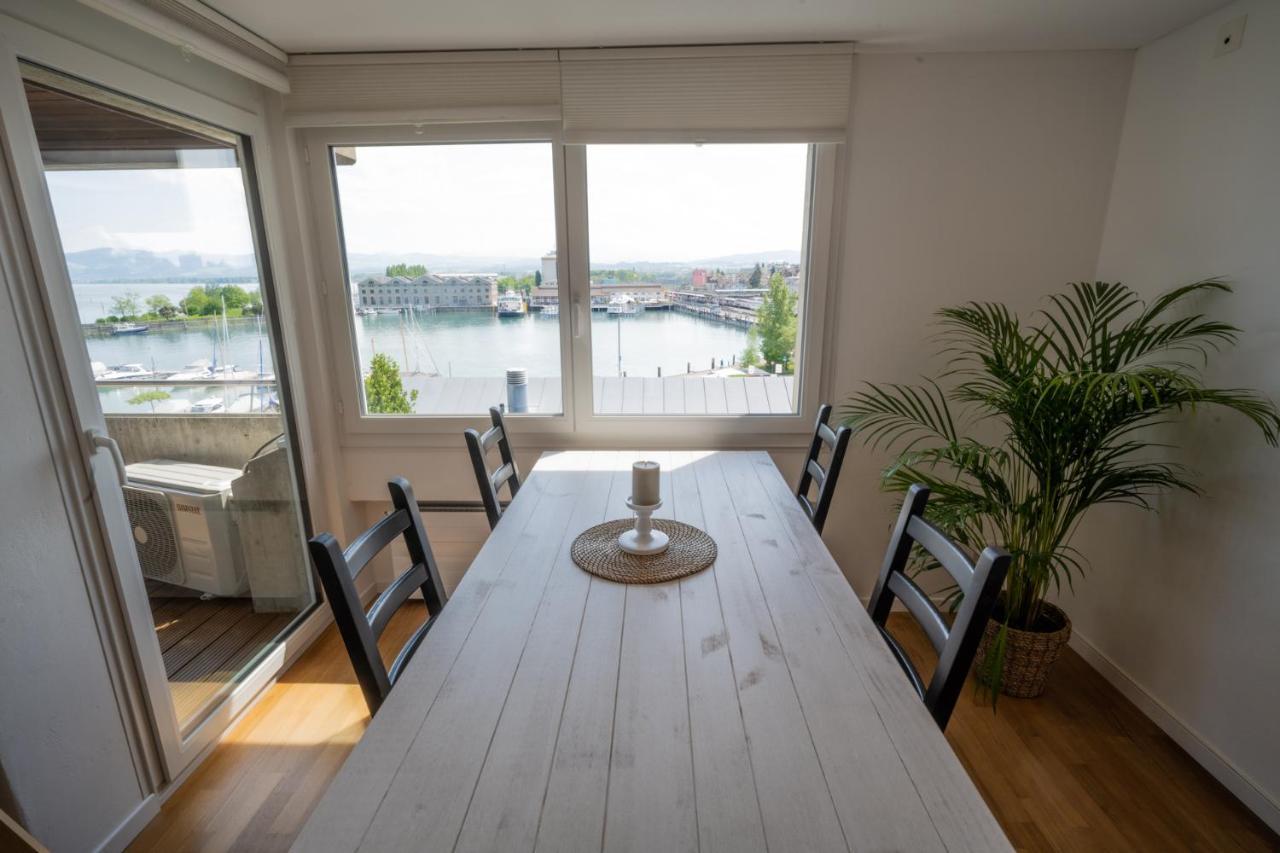 Traumwohnung Direkt Am Hafen Romanshorn Buitenkant foto